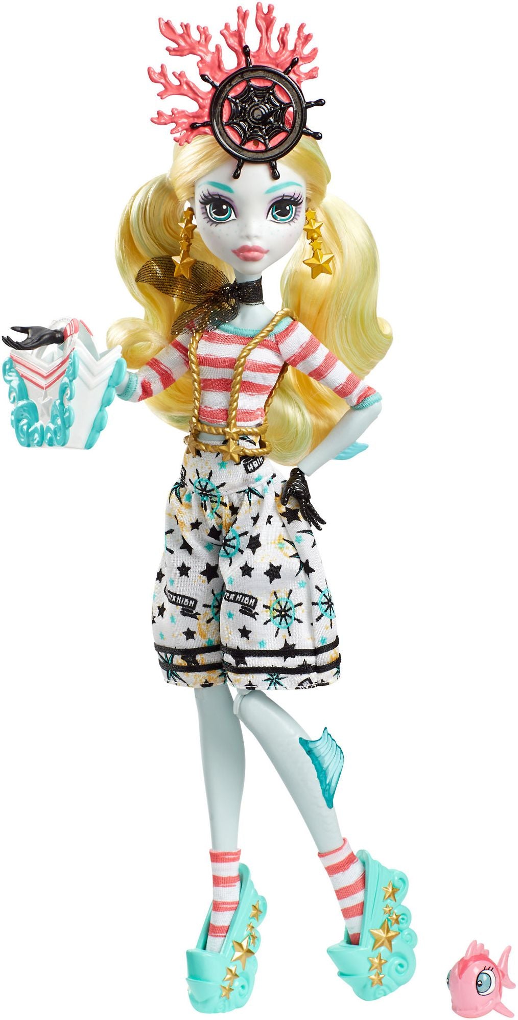 Monster High Shriekwrecked Nautical Ghouls Lagoona Blue Doll