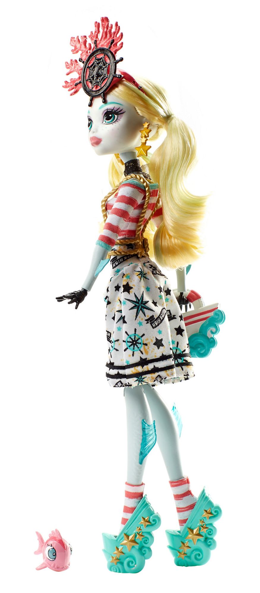 Monster High Shriekwrecked Nautical Ghouls Lagoona Blue Doll