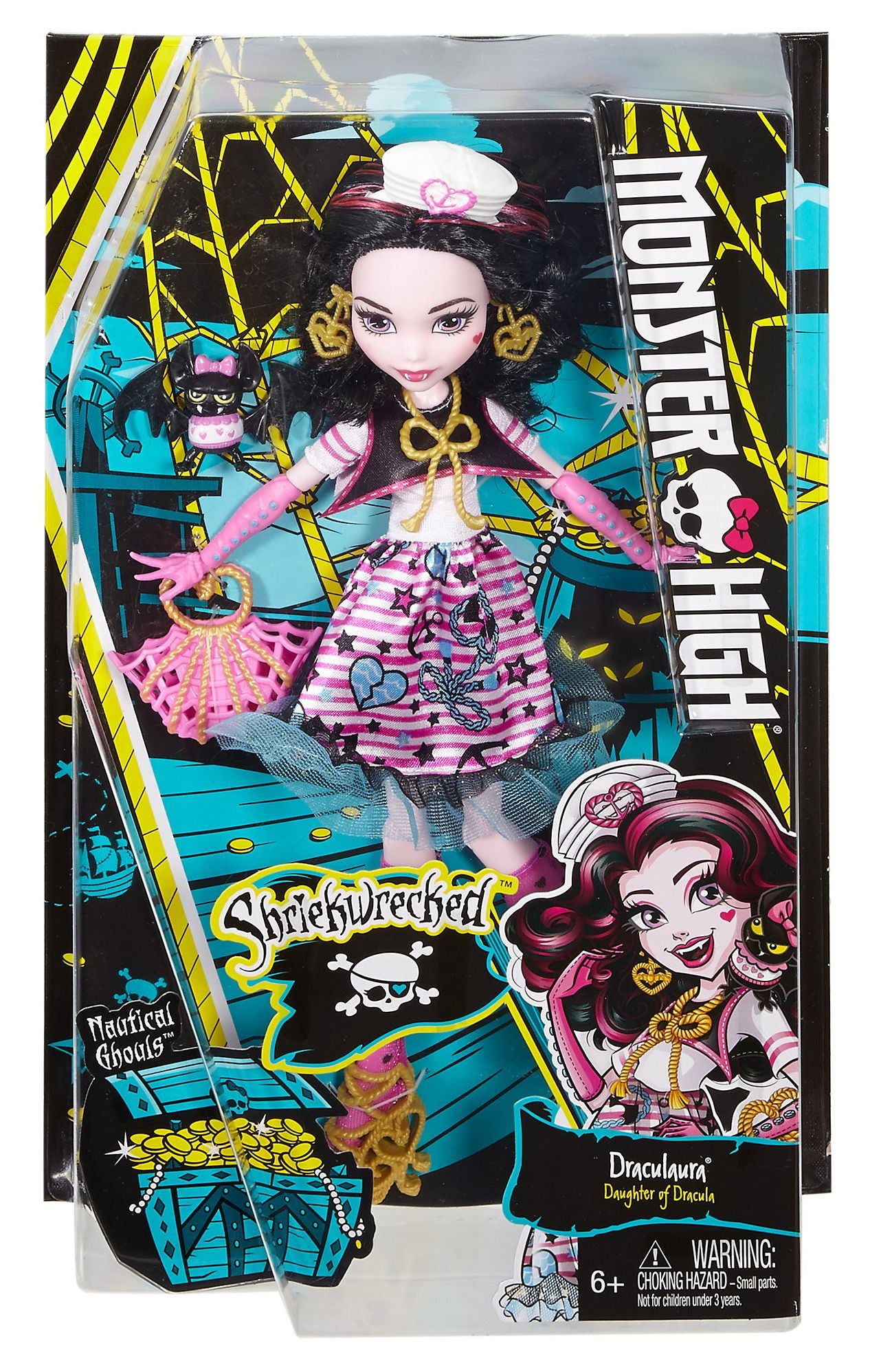 Monster High Shriekwrecked? Nautical Ghouls? Draculaura Doll