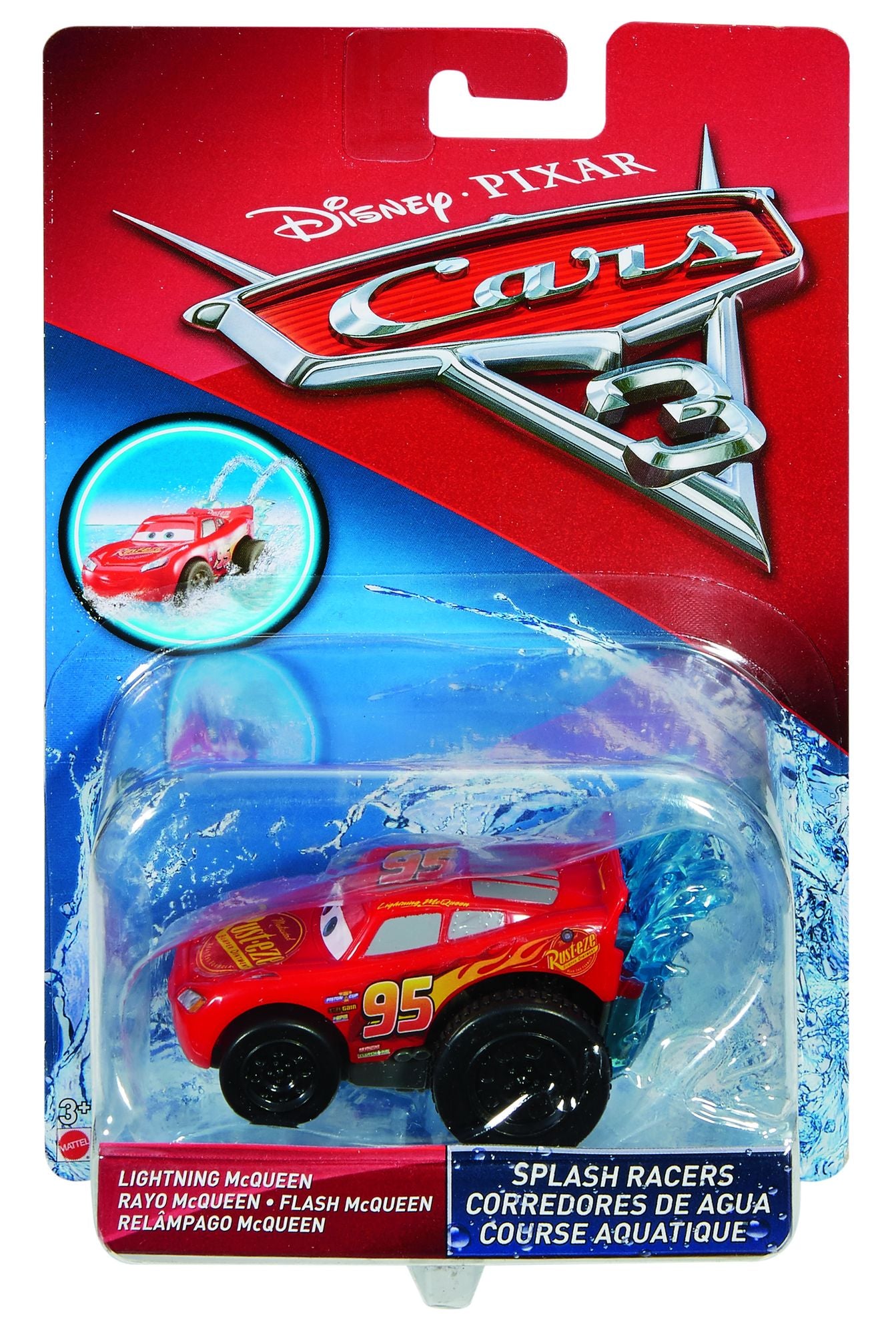 Cars 3 Bath Splashers Ast