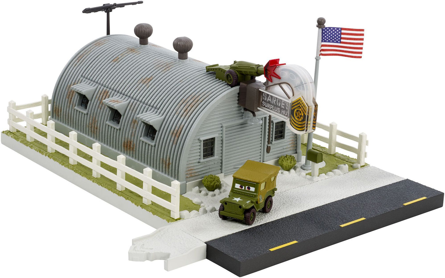 Disney Pixar Precision Series Sarge's Surplus Hut Playset