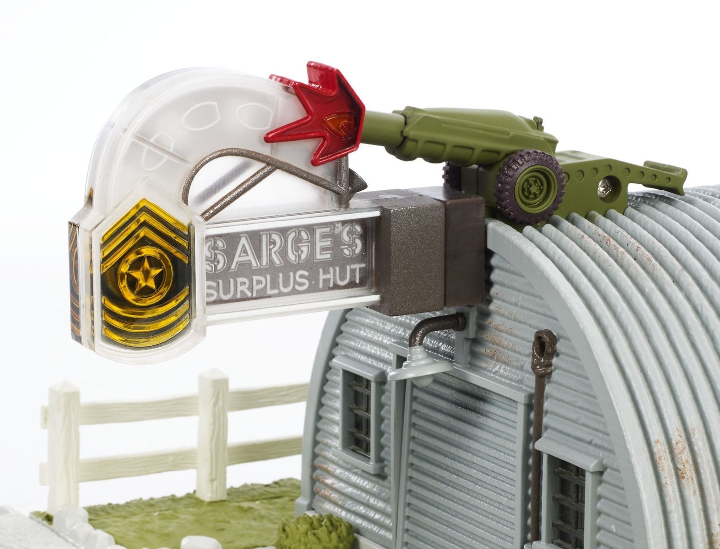 Disney Pixar Precision Series Sarge's Surplus Hut Playset