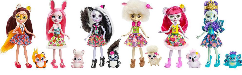 ENCHANTIMALS DOLL/ANIMAL AST 1
