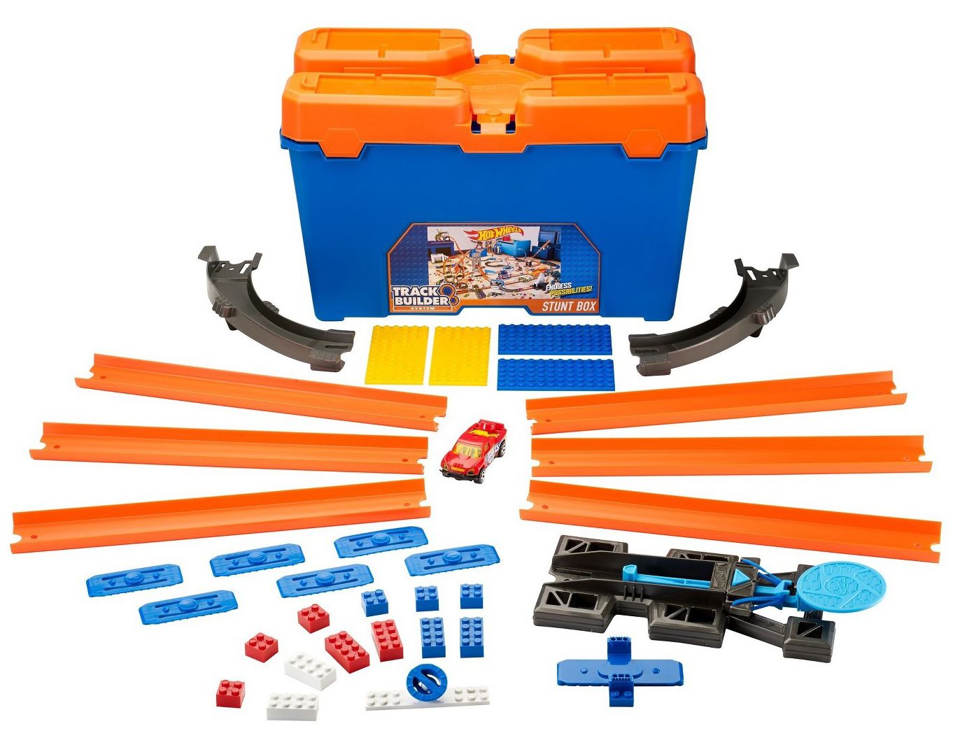Hot Wheels Track Builder Stunt Box