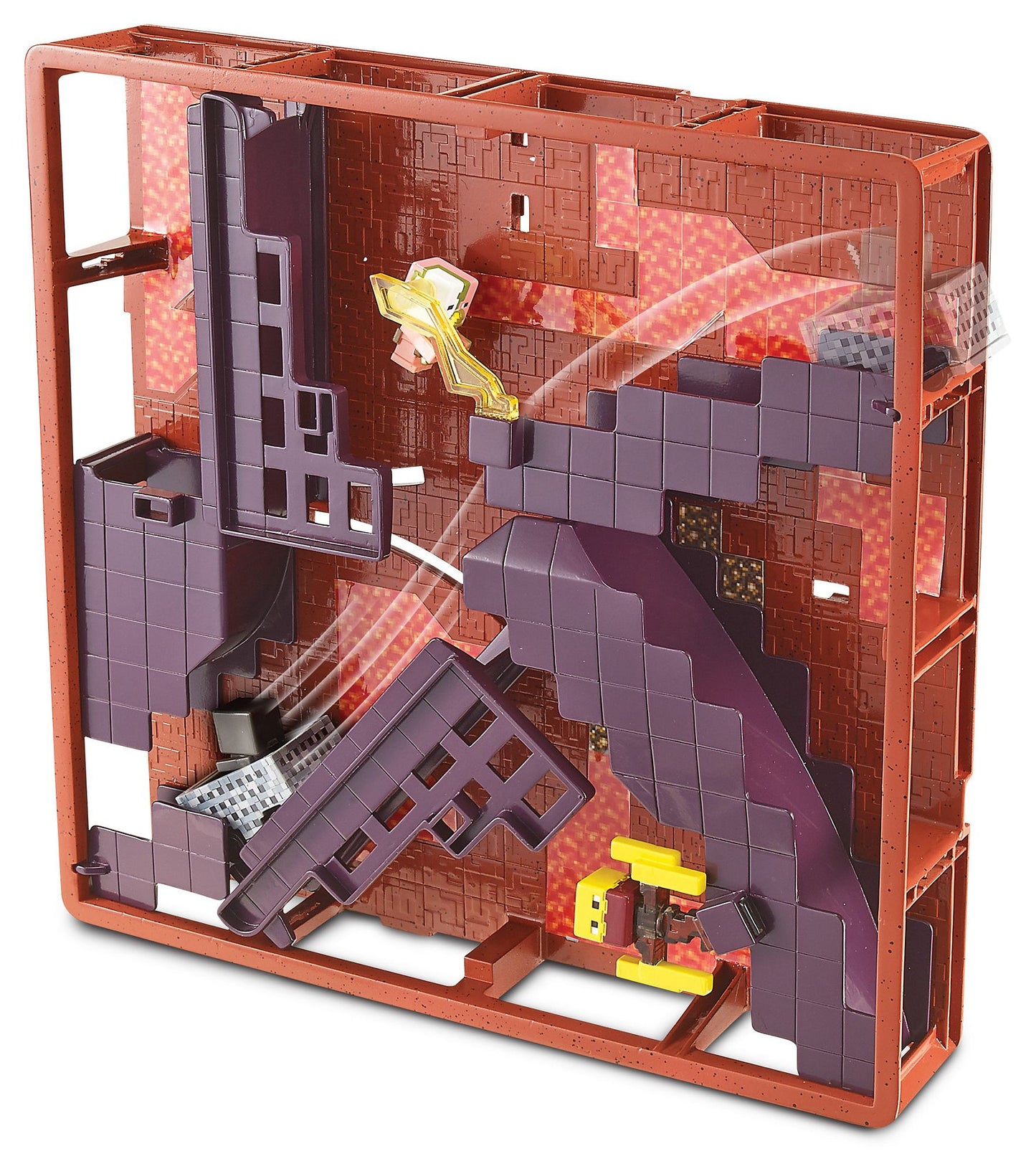 Minecraft Hot Wheels Track Blocks? Nether Fortress Play Set