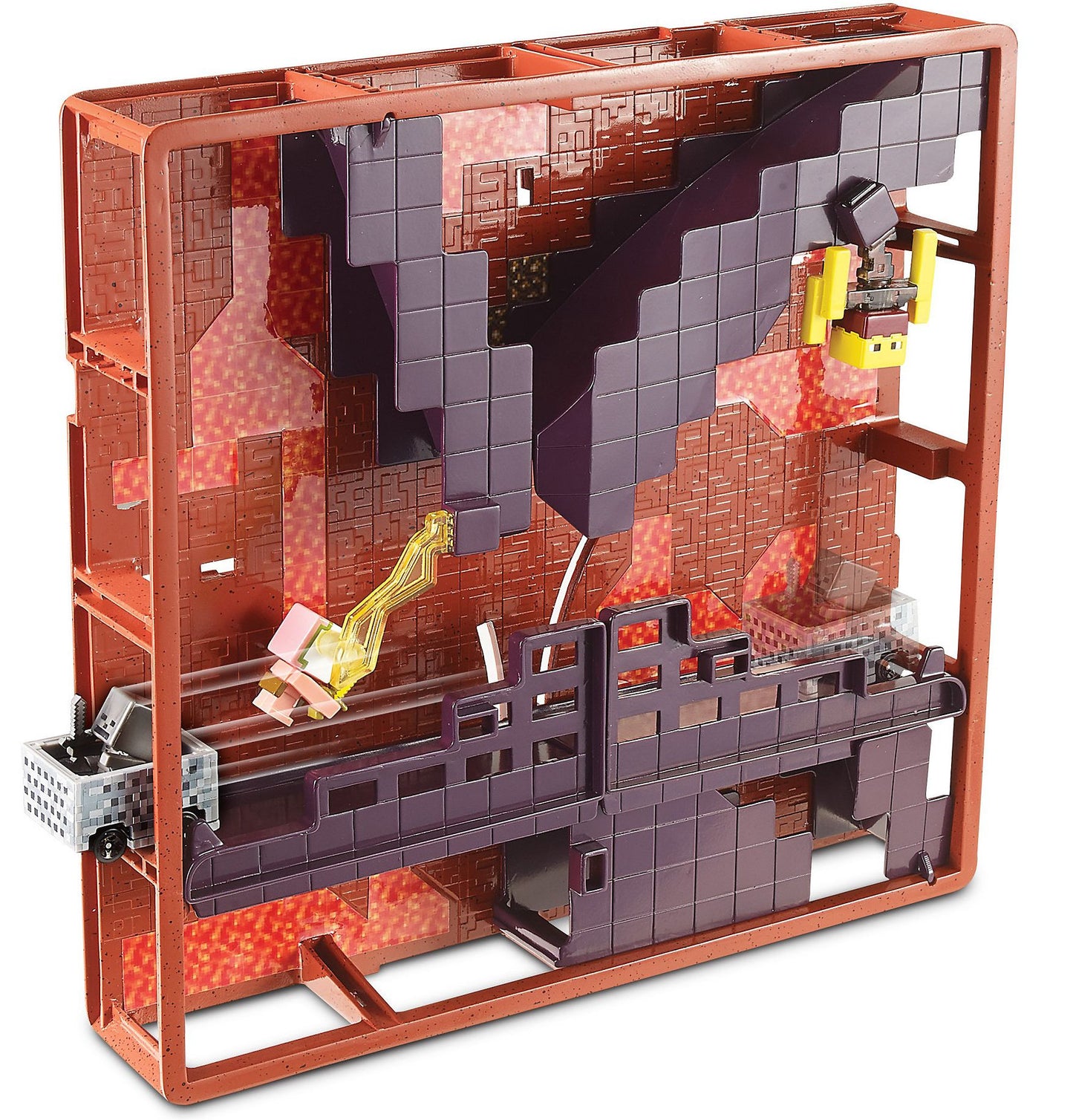 Minecraft Hot Wheels Track Blocks? Nether Fortress Play Set
