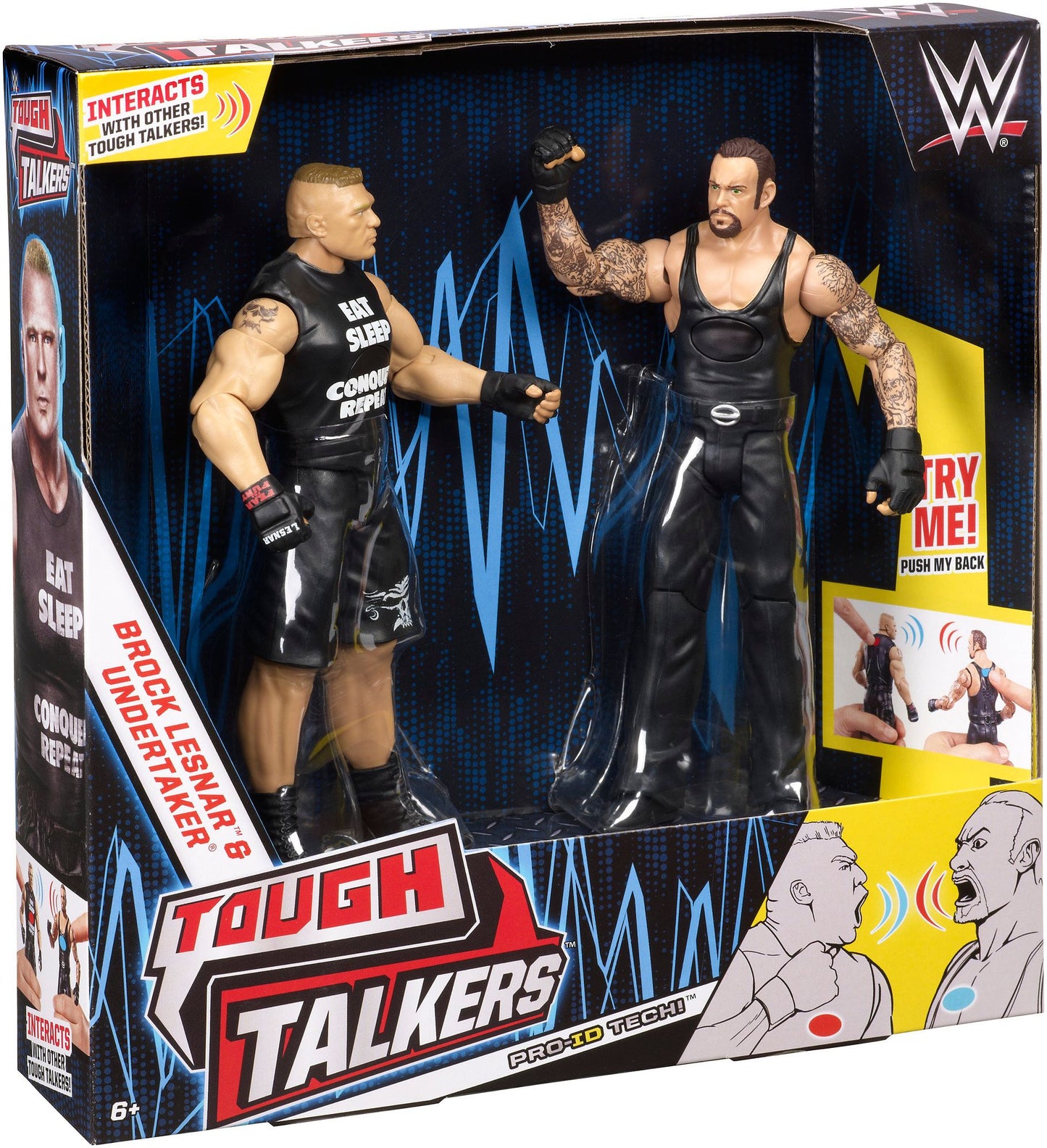 WWE¿ Tough Talkers Undertaker & Brock Lesnar Figure