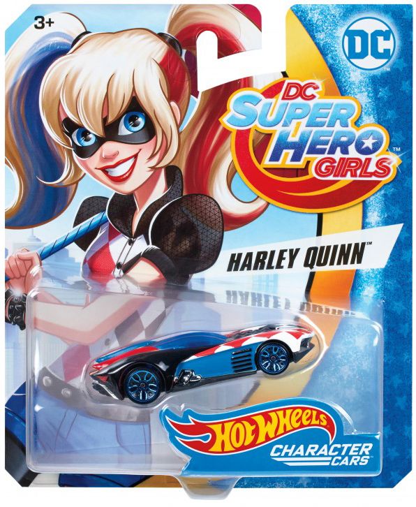 HW DCU Girls Charactr Car Ast
