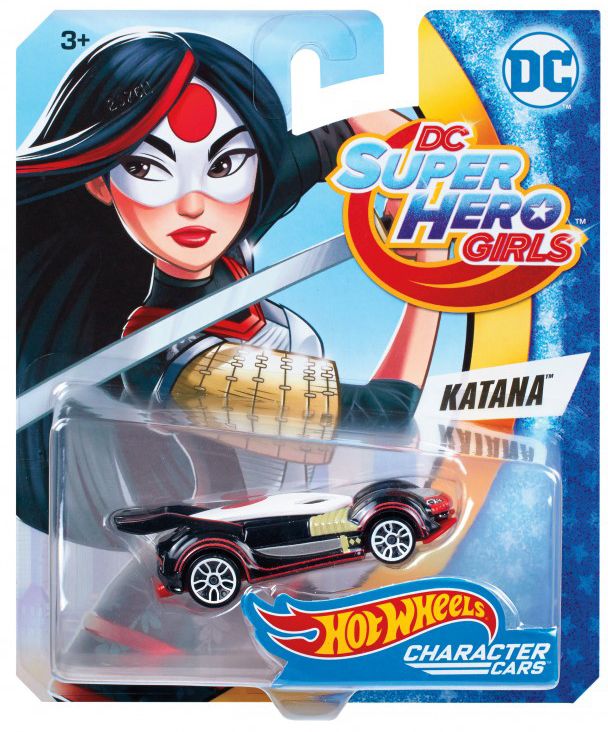 HW DCU Girls Charactr Car Ast