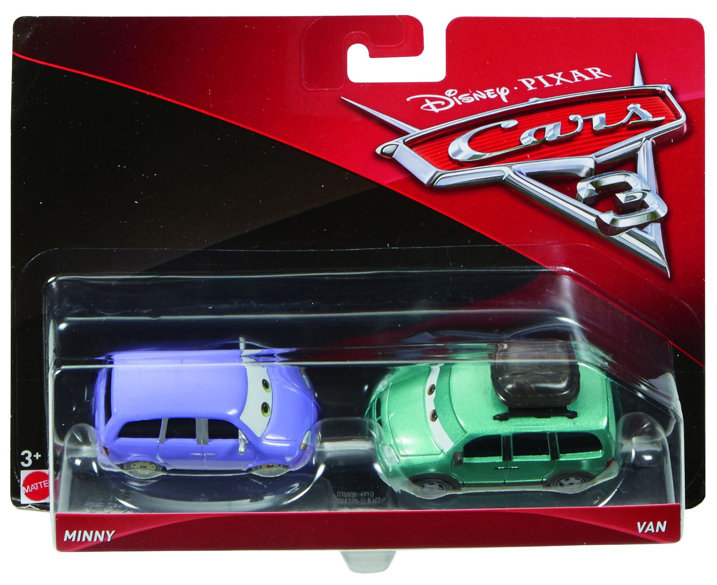 Cars 3 2-Pack Diecast Ast