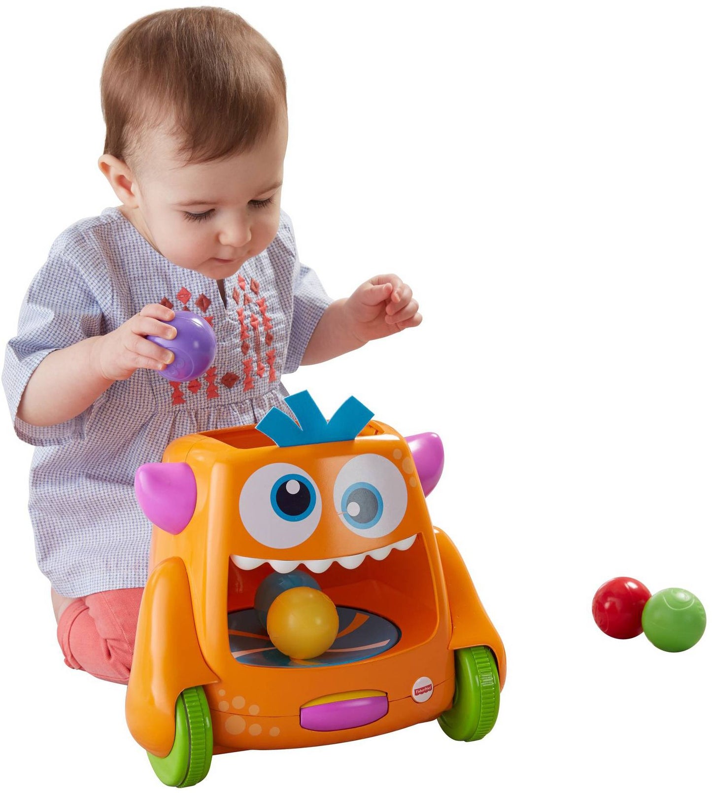 Fisher Price Zoom N Crawl Monster TV
