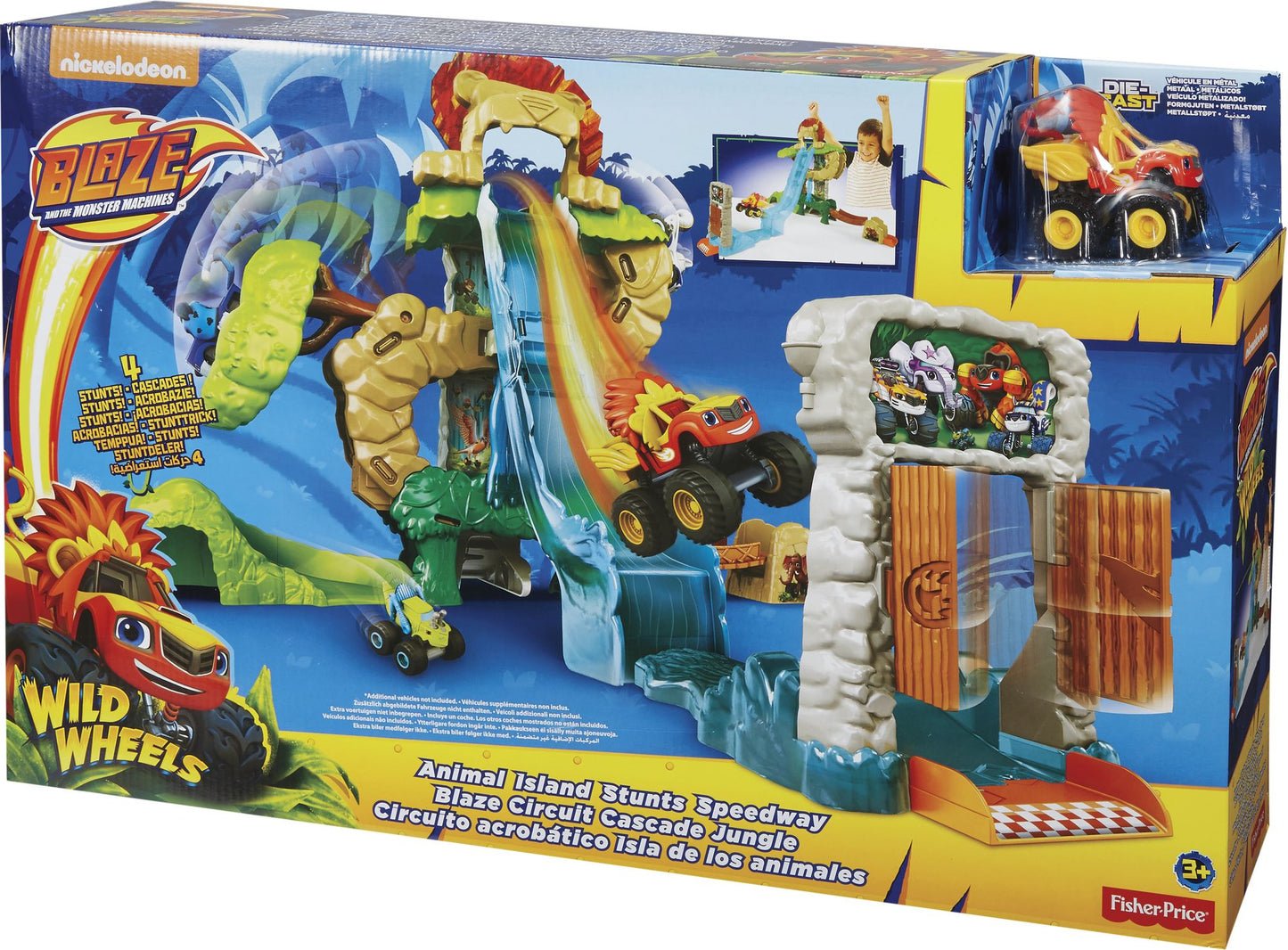 Blaze Animal Island Playset