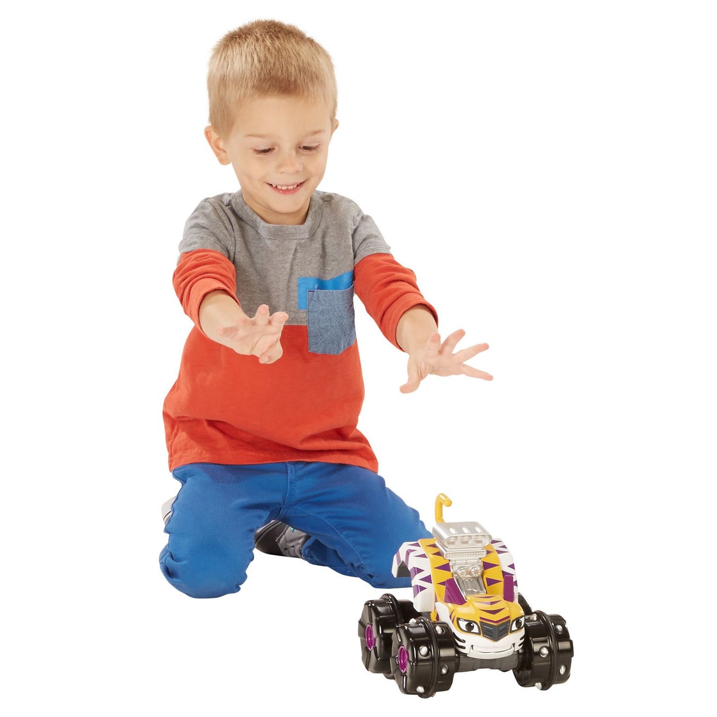 Fisher-Price¿ Nickelodeon? Blaze And The Monster Machines? Super Tiger Claws Stripes