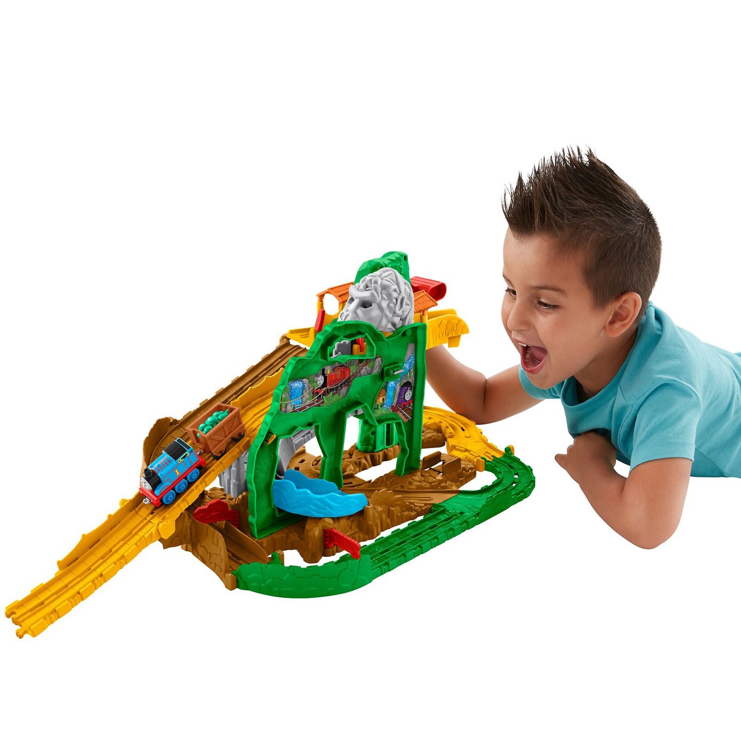 Fisher-Price Thomas the Train Thomas Adventures Jungle Quest Set