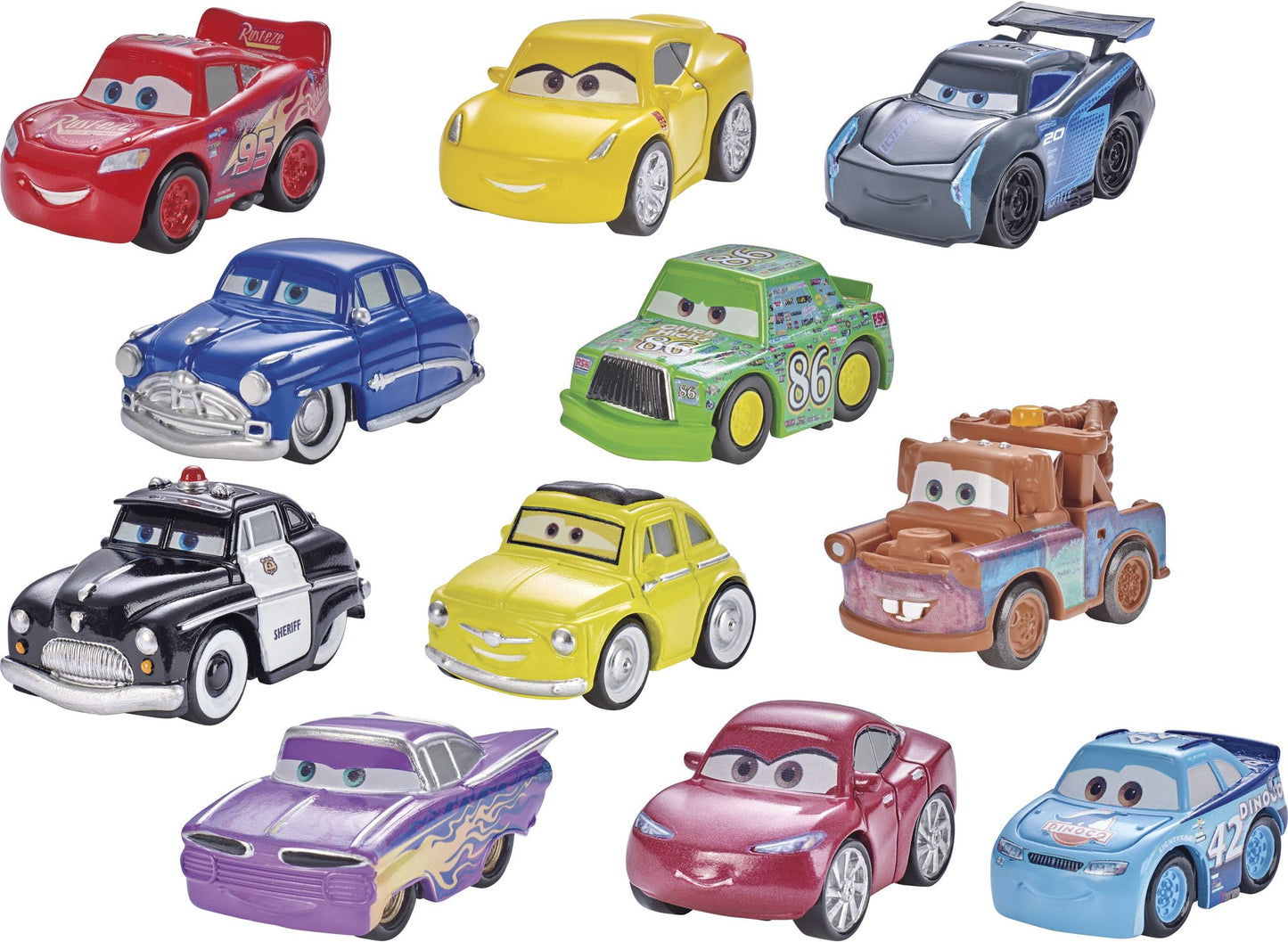 CARS 3 MICRO 3-PACK AST