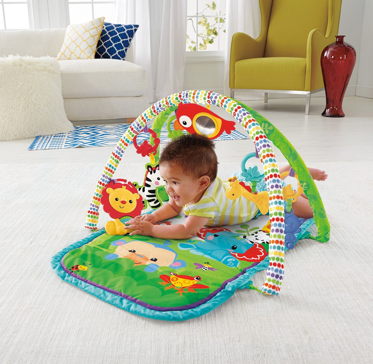 Fisher-Price¿ Rainforest? Gym & Mobile Gift Set