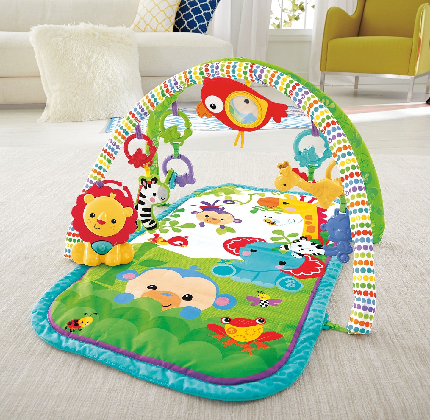 Fisher-Price¿ Rainforest? Gym & Mobile Gift Set