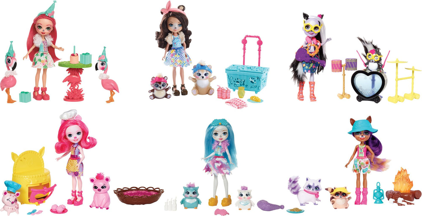 ENCHANTIMALS DOLL/ANIMAL AST 2