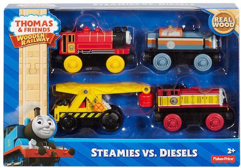 Thomas WR STEAMIES VS. DIESELS 4-PACK
