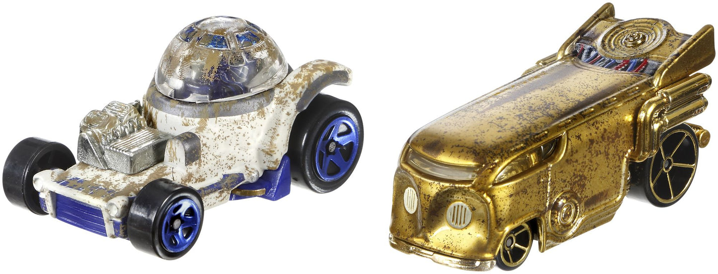 HOT WHEELS STAR WARS EP8 CHARACTER CAR 2-PACK AST