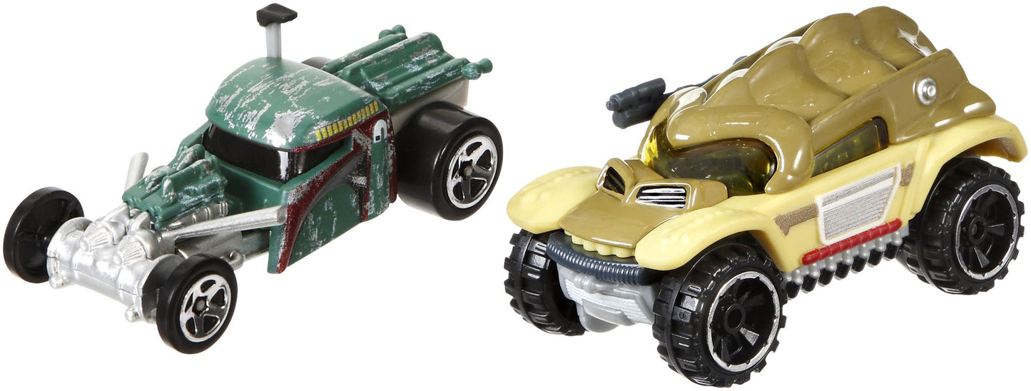 HOT WHEELS STAR WARS EP8 CHARACTER CAR 2-PACK AST