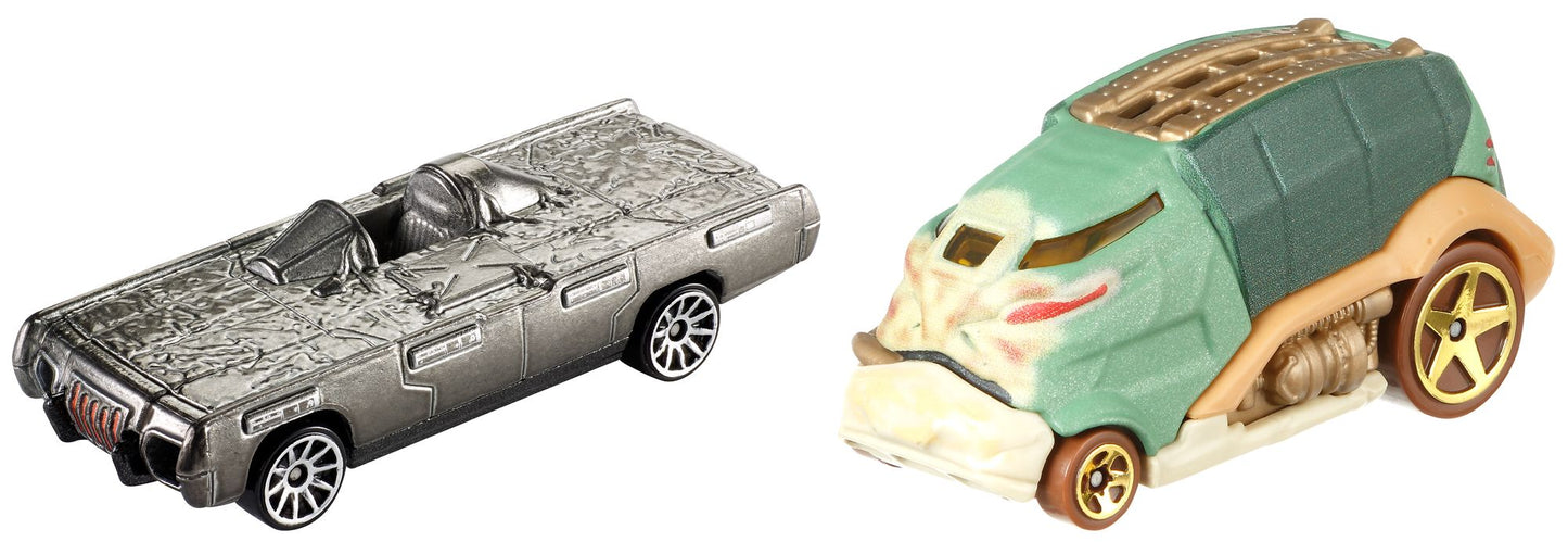 HOT WHEELS STAR WARS EP8 CHARACTER CAR 2-PACK AST