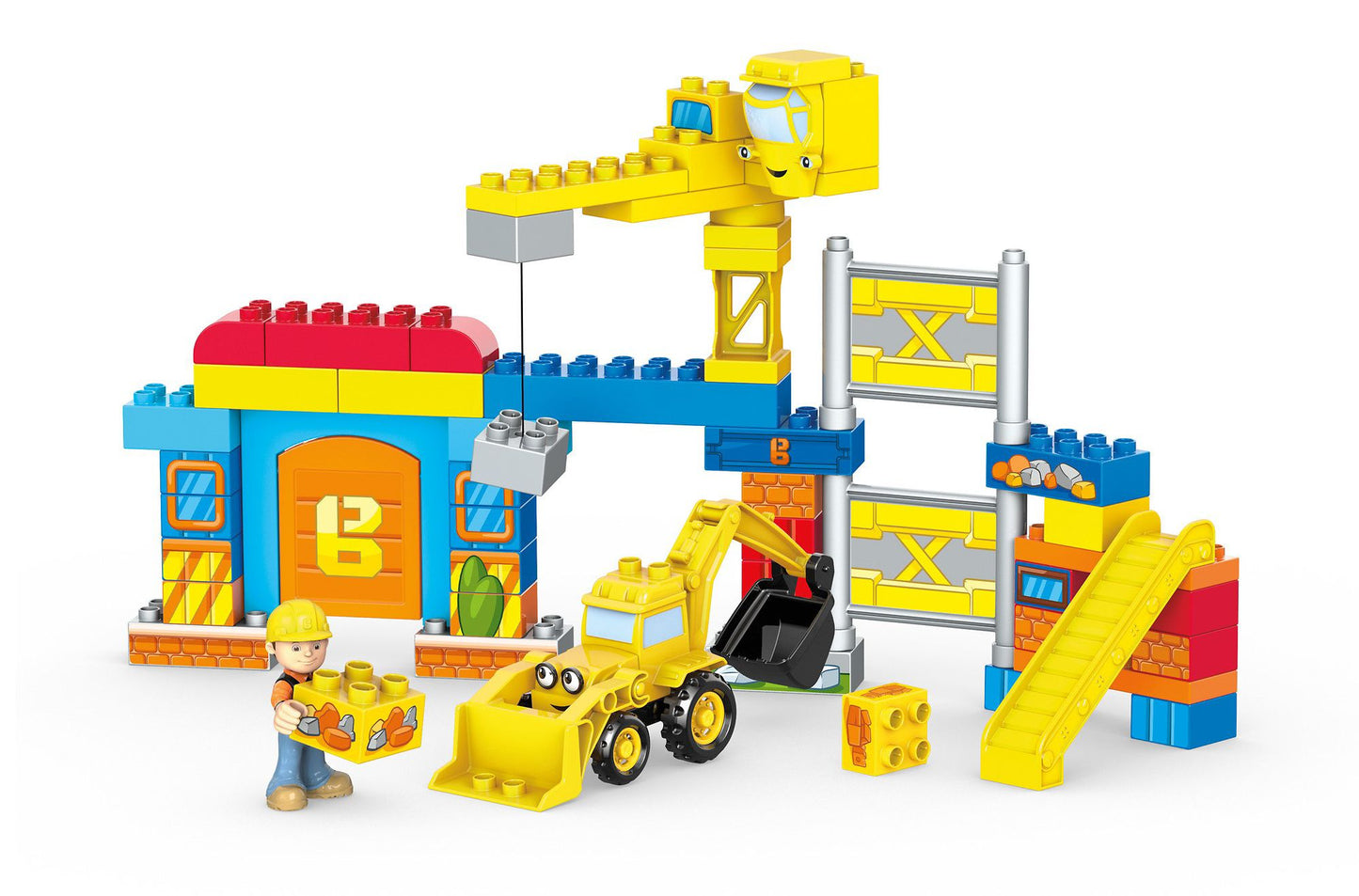 Mega Bloks¿ Bob The Builder? Work Yard Build-Up