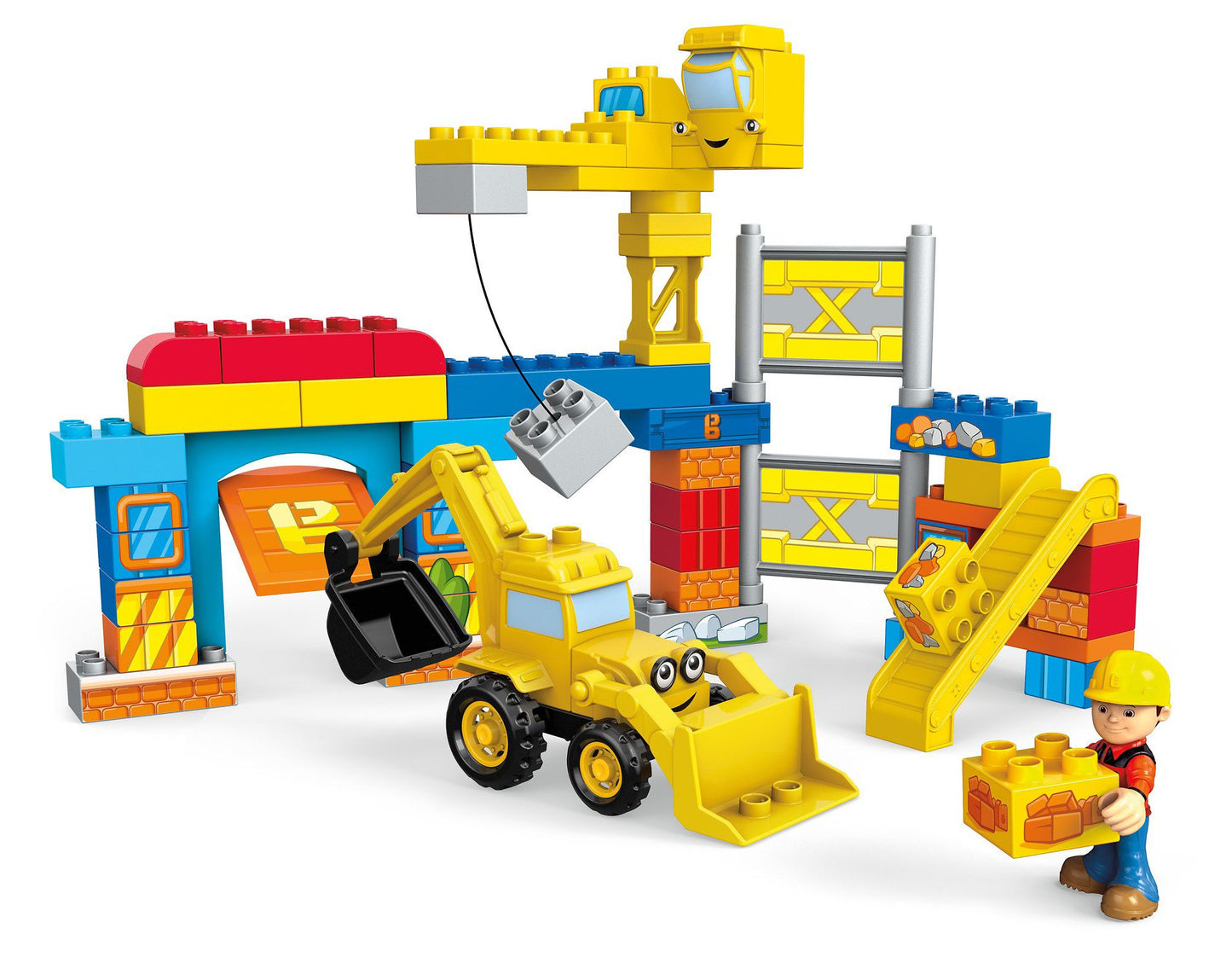 Mega Bloks¿ Bob The Builder? Work Yard Build-Up