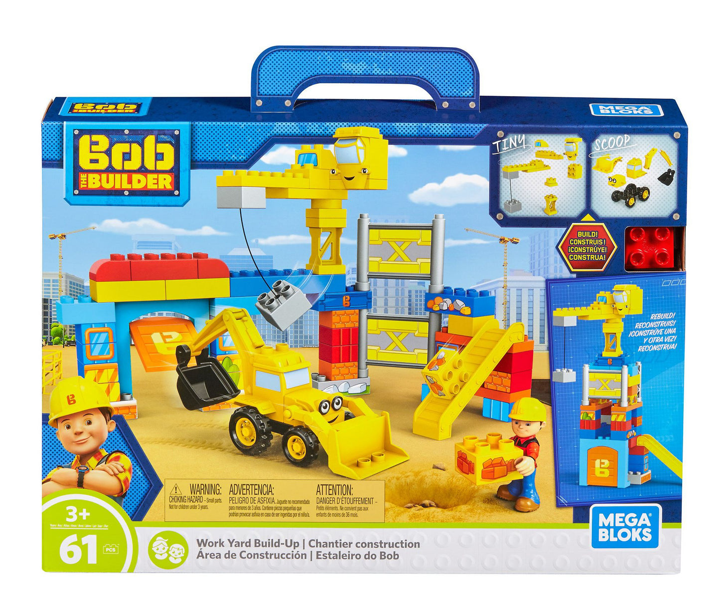 Mega Bloks¿ Bob The Builder? Work Yard Build-Up