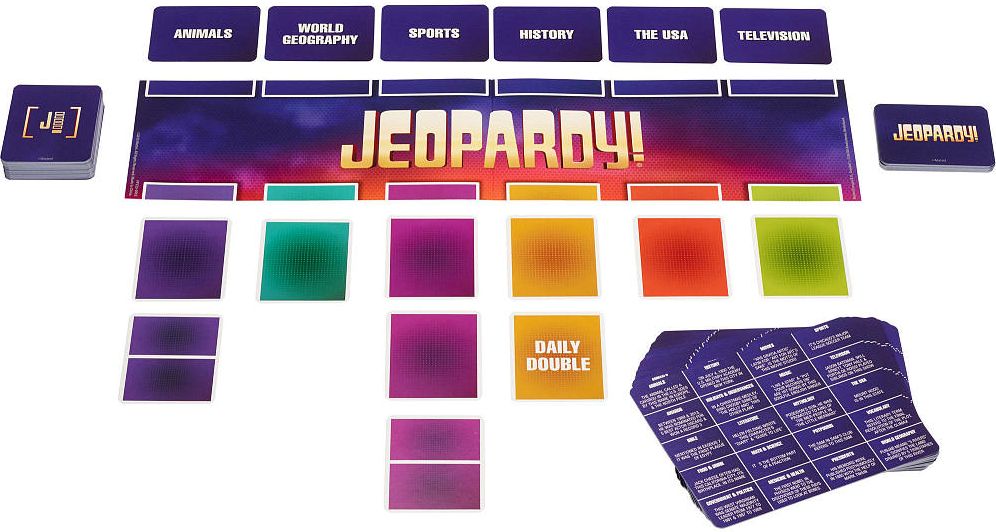 Jeopardy Card Game