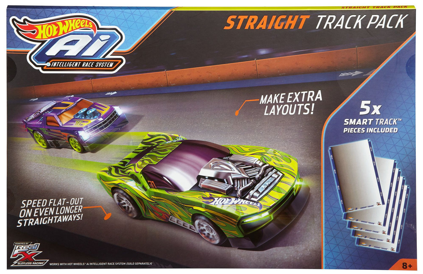 Hot Wheels Ai Straight Track Pack Accessory