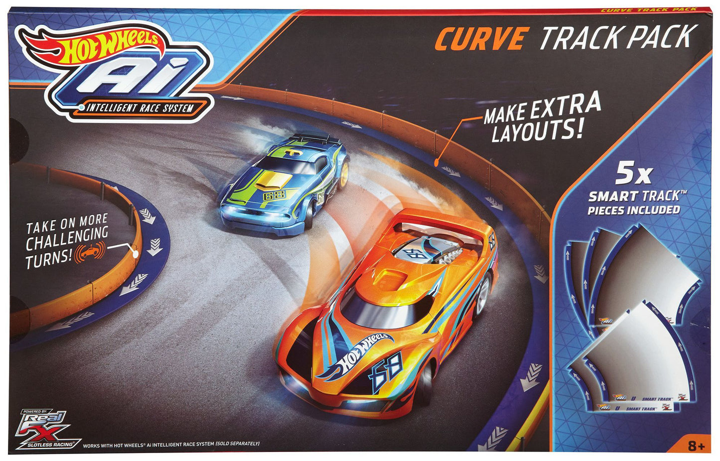 Hot Wheels Ai Curve Track Pack Accessory
