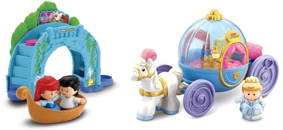 Little People Disney Princess Small-Vehicle Ast