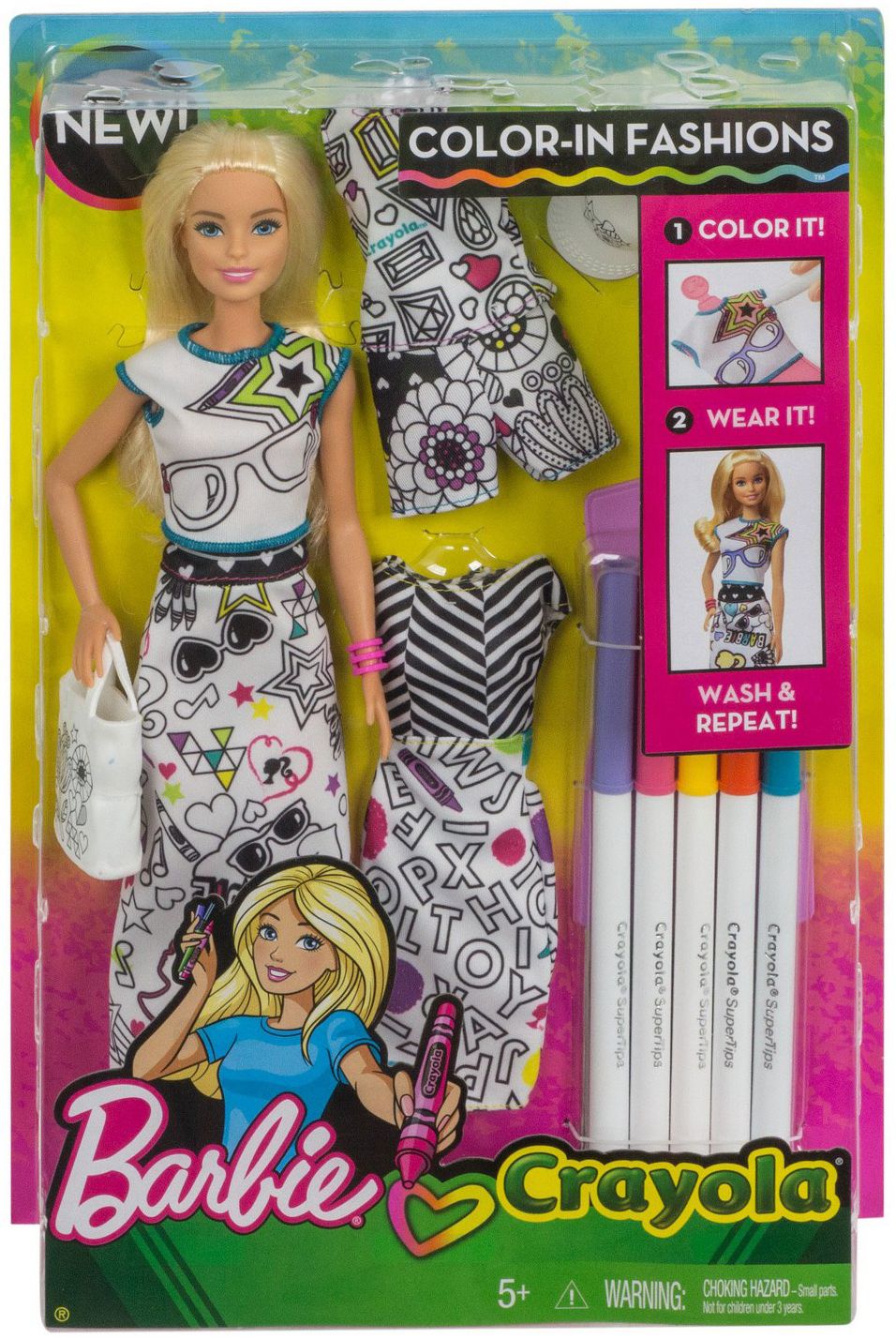 BARBIE COLOR-IN FASHION