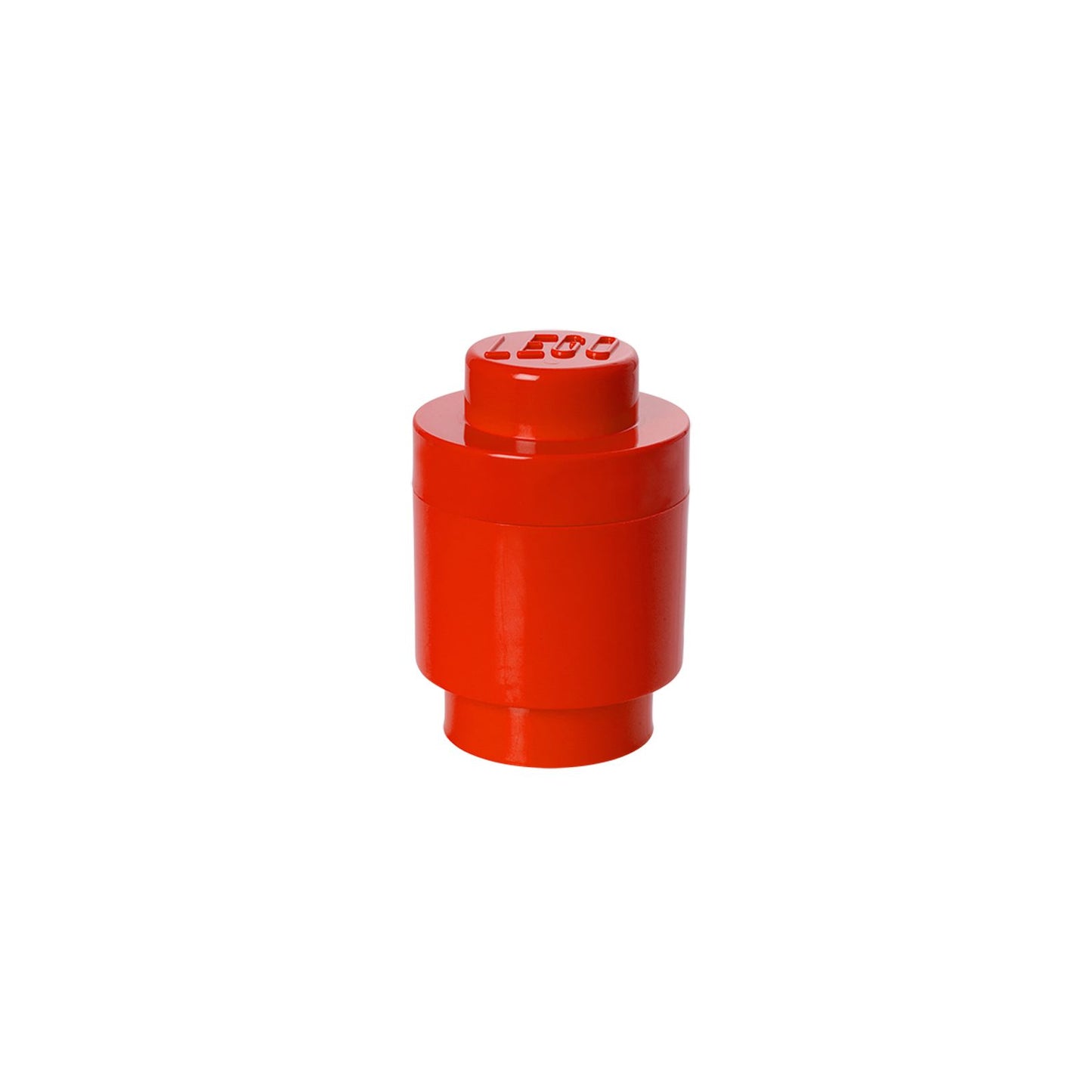 LEGO Storage Brick 1 Round, Bright Red