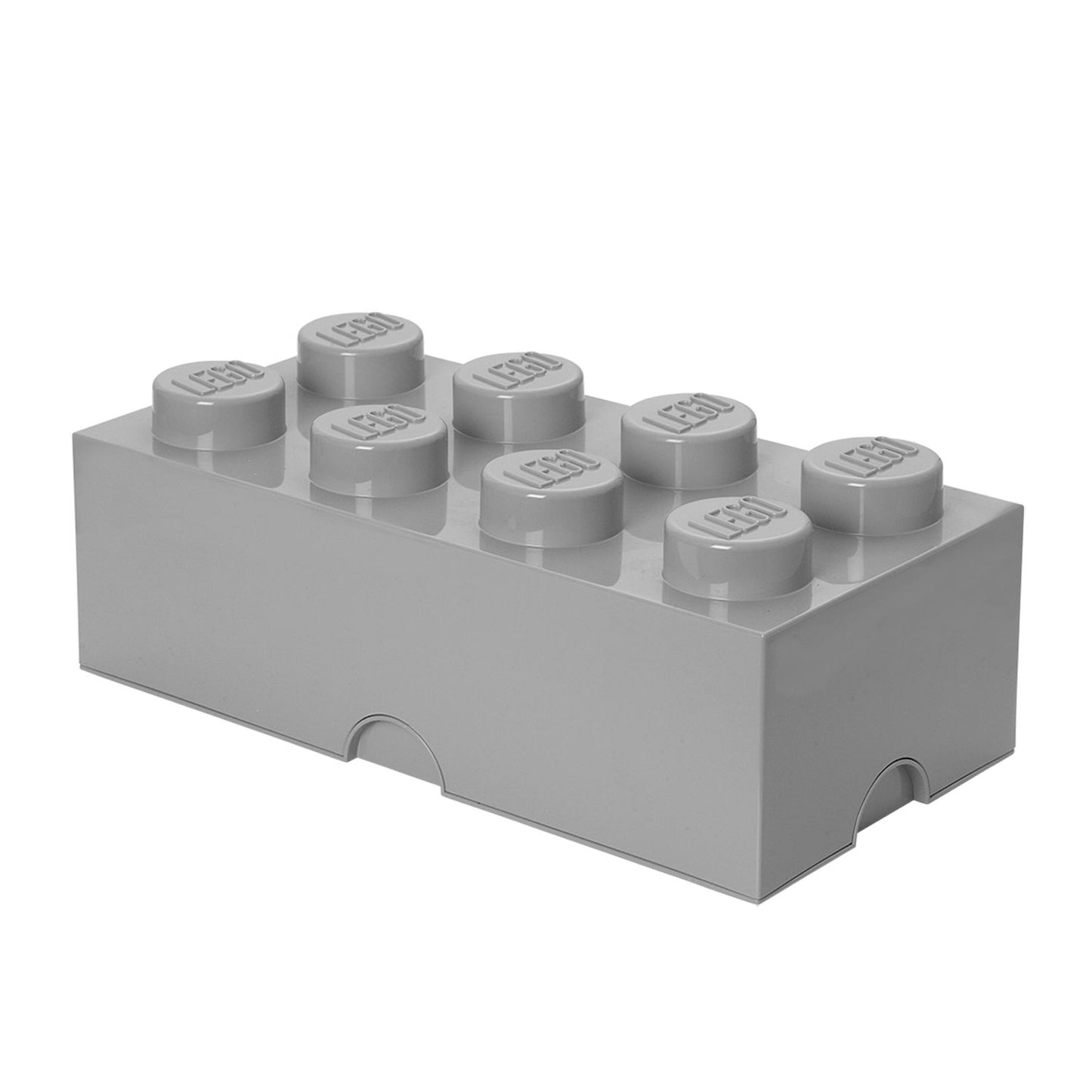 LEGO Storage Brick 8 Medium Stone Grey
