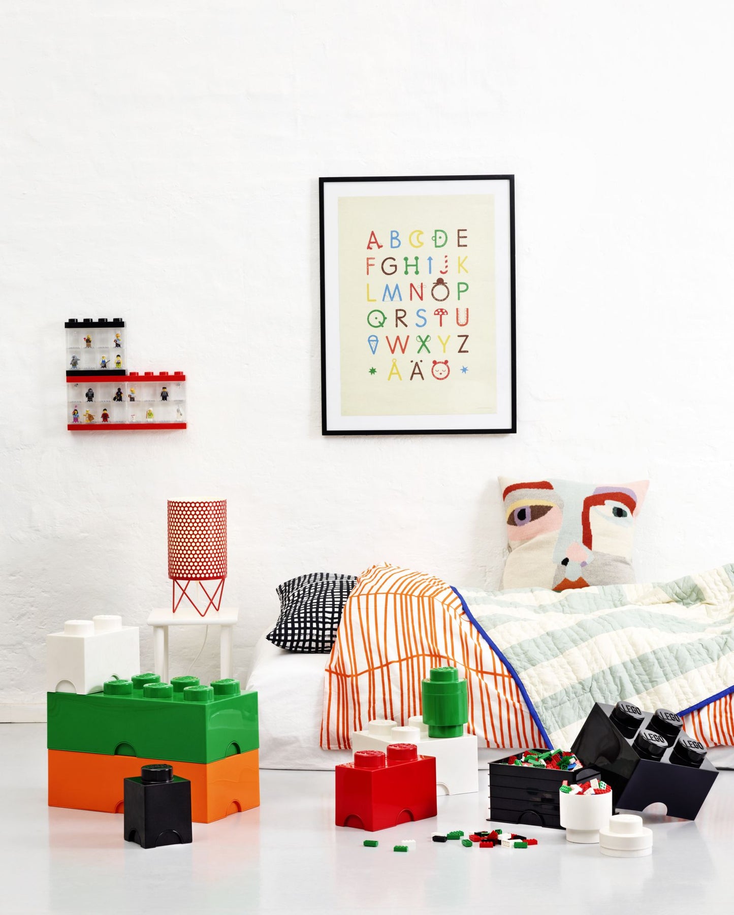 LEGO Storage Brick 8 Medium Stone Grey