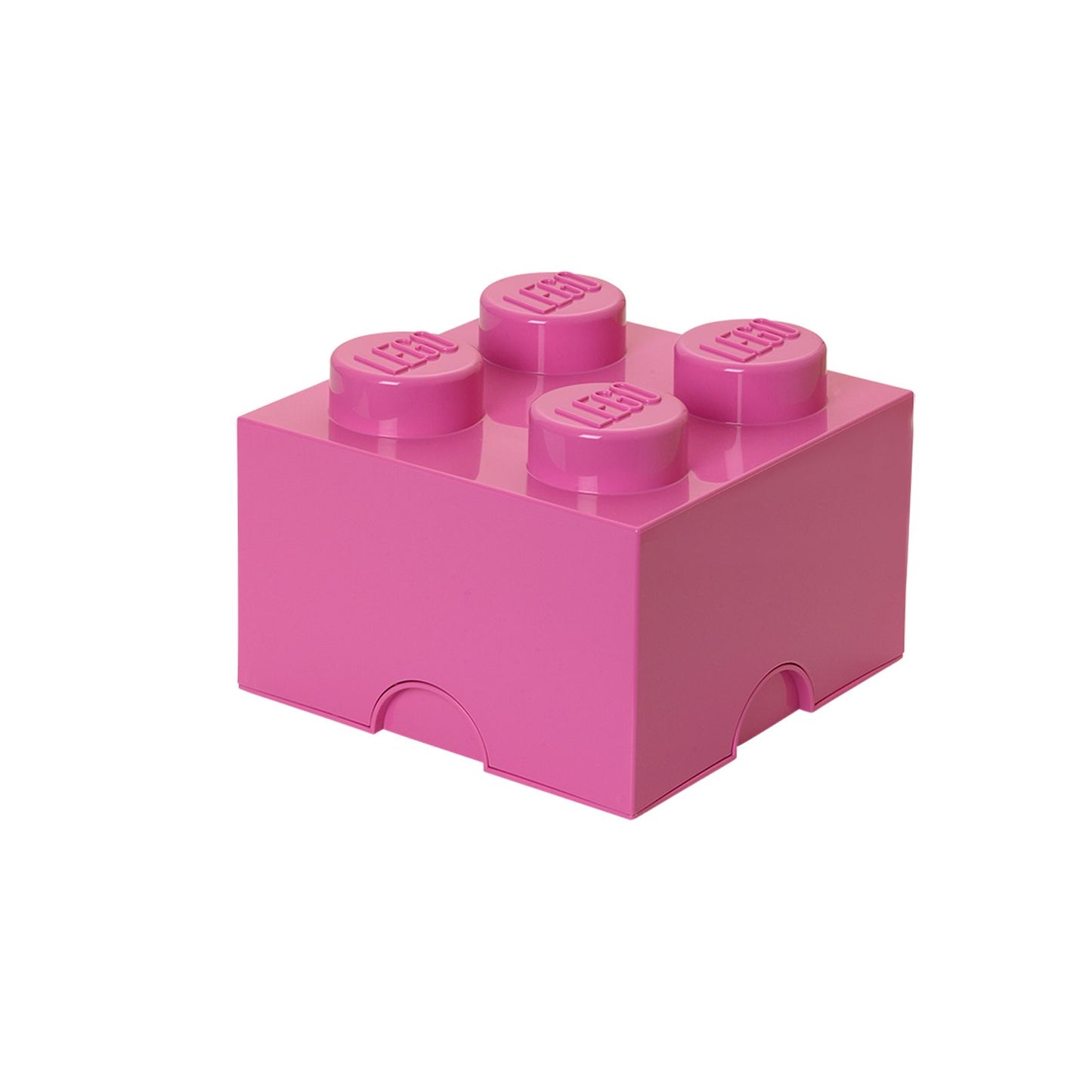 LEGO FRIENDS Storage Brick 4, Bright Purple/ Medium Pink
