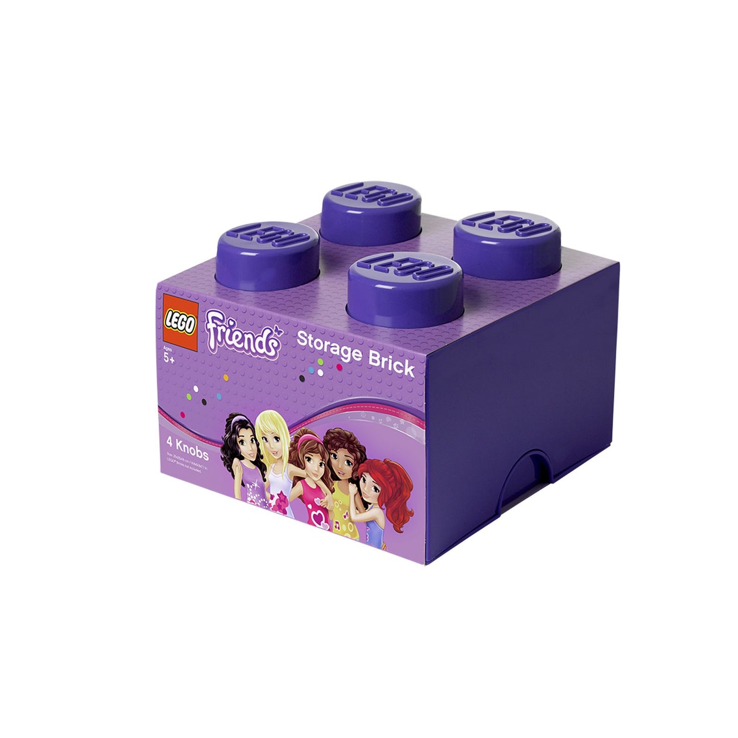 LEGO FRIENDS Storage Brick 4, Medium Lilac