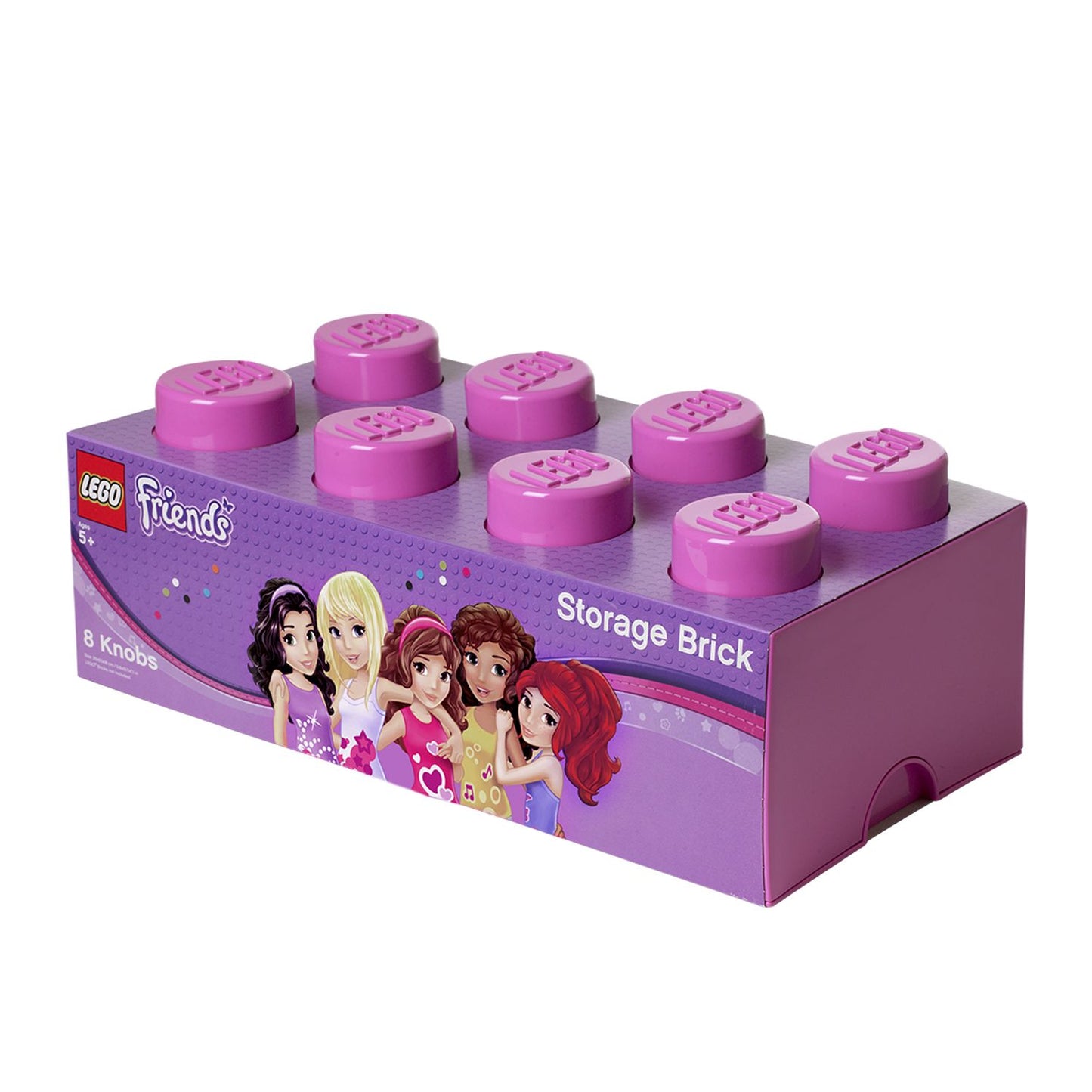 LEGO Friends Storage Brick 8 Medium Pink