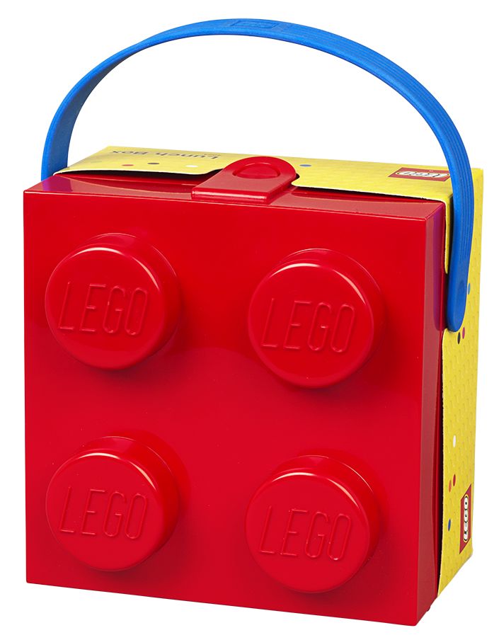 LEGO Lunchbox with Handle Bright Red