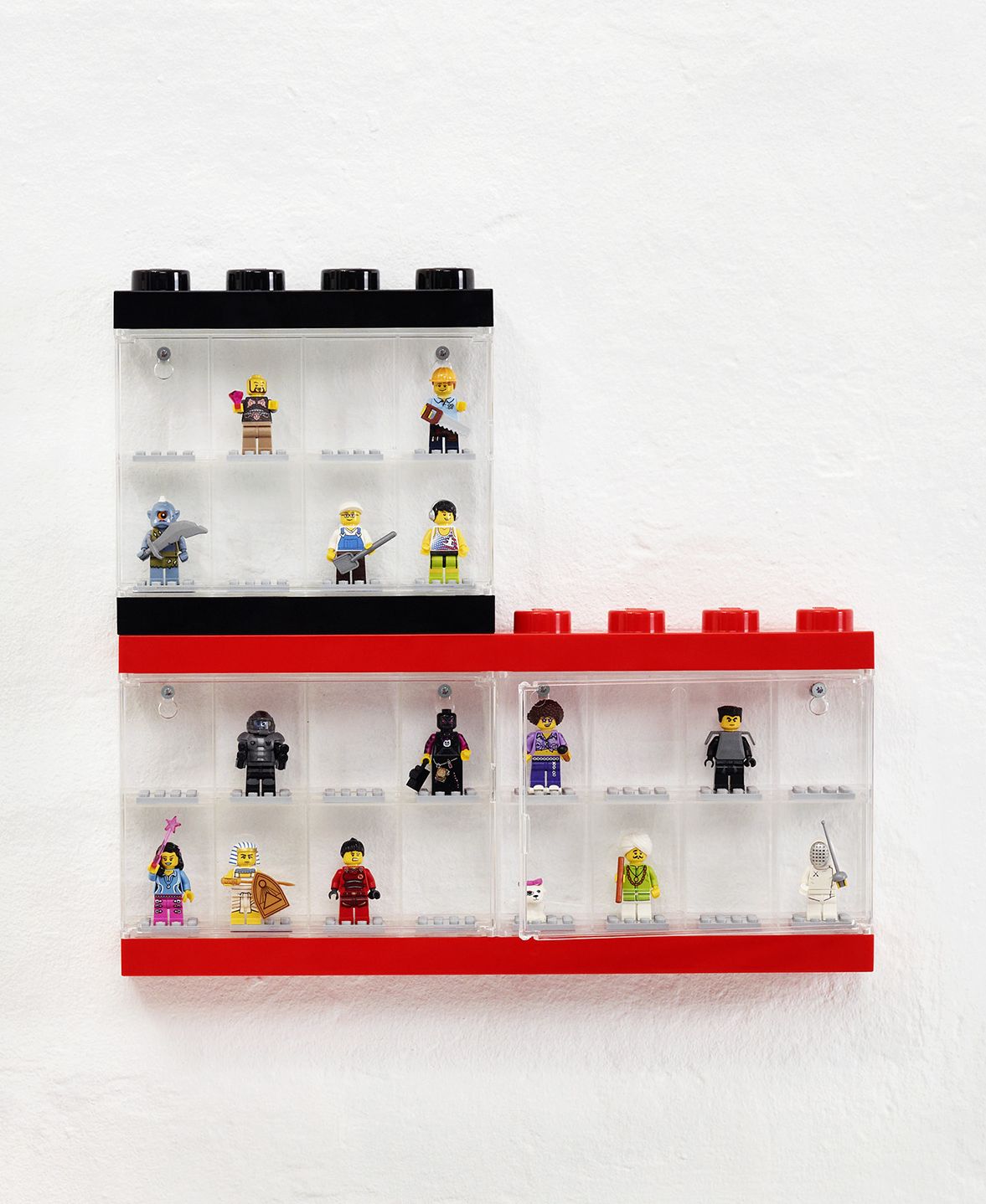 LEGO Minifigure Display Case 8, Black