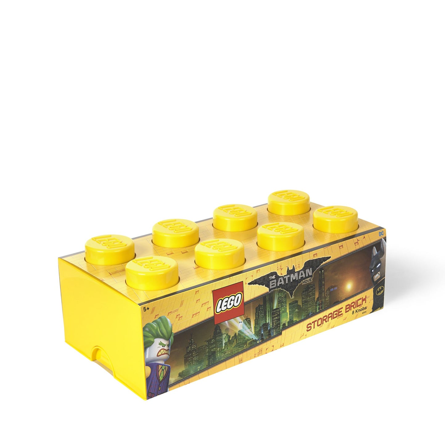 LEGO Batman Storage Brick 8 Bright Yellow
