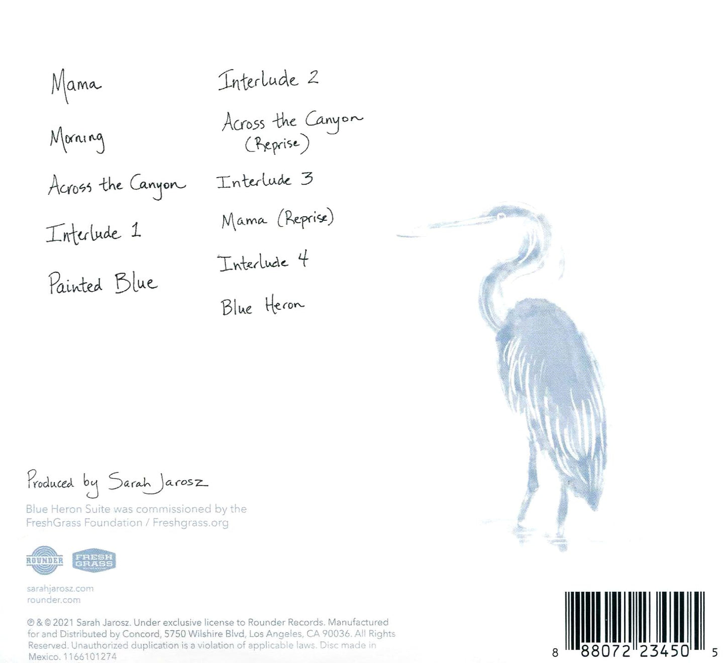 Blue Heron Suite (Sarah Jarosz)