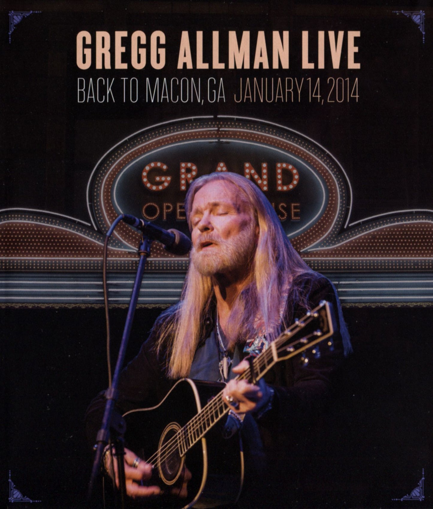 Gregg Allman: Live - Back To Macon, Ga - January 14Th, 2014
