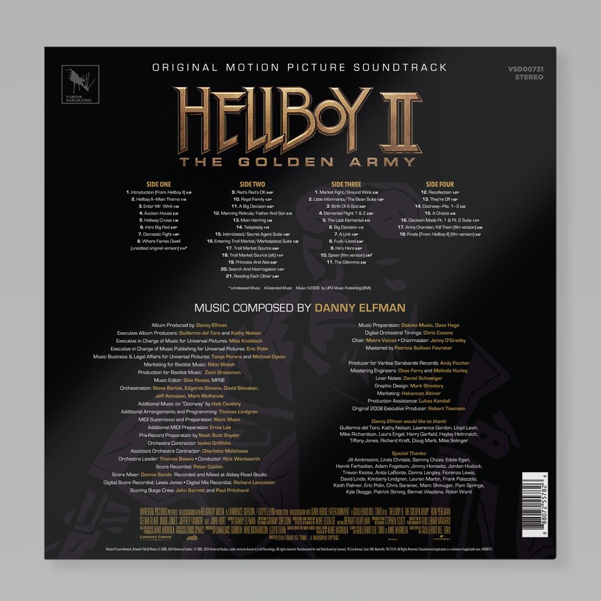 Hellboy Ii: The Golden Army - O.S.T. (Danny Elfman)