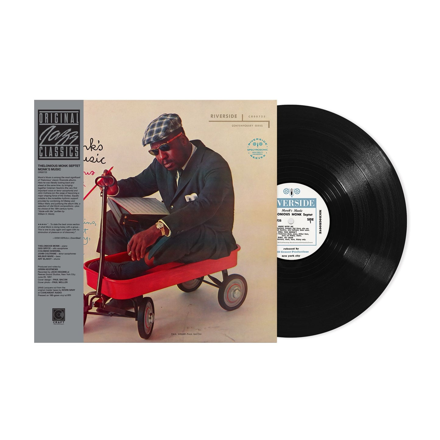 Monk's Music [Original Jazz Classics Series] [Mono Edition LP]