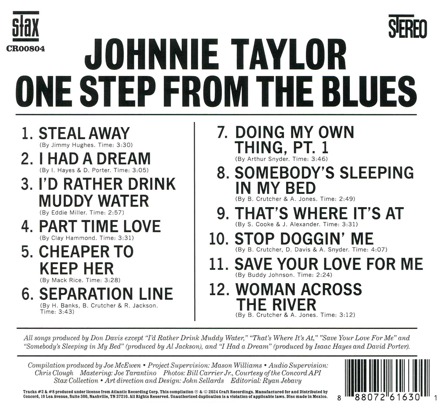 One Step From the Blues