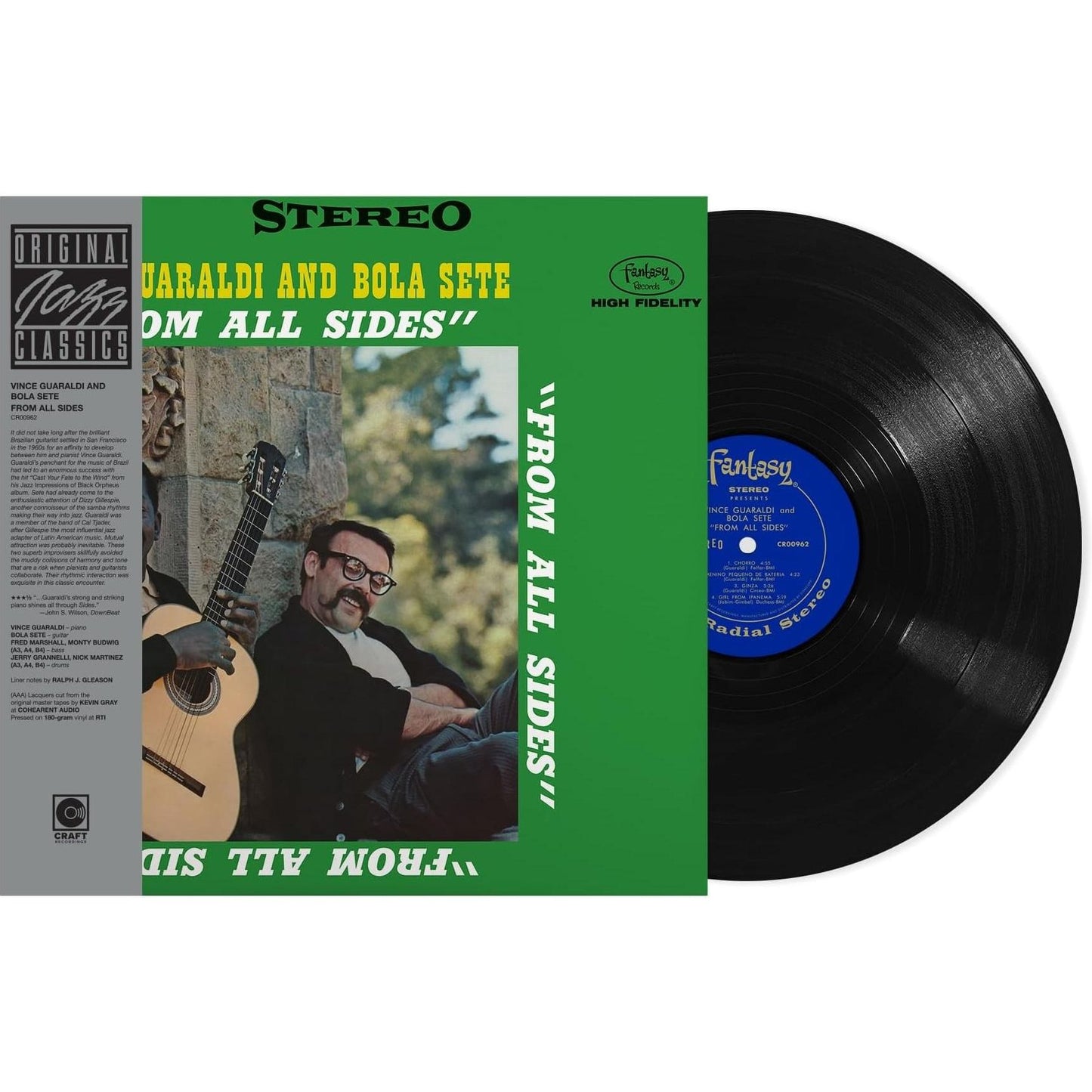 From All Sides (Original Jazz Classics Series) (Vince Guaraldi / Bola Sete)