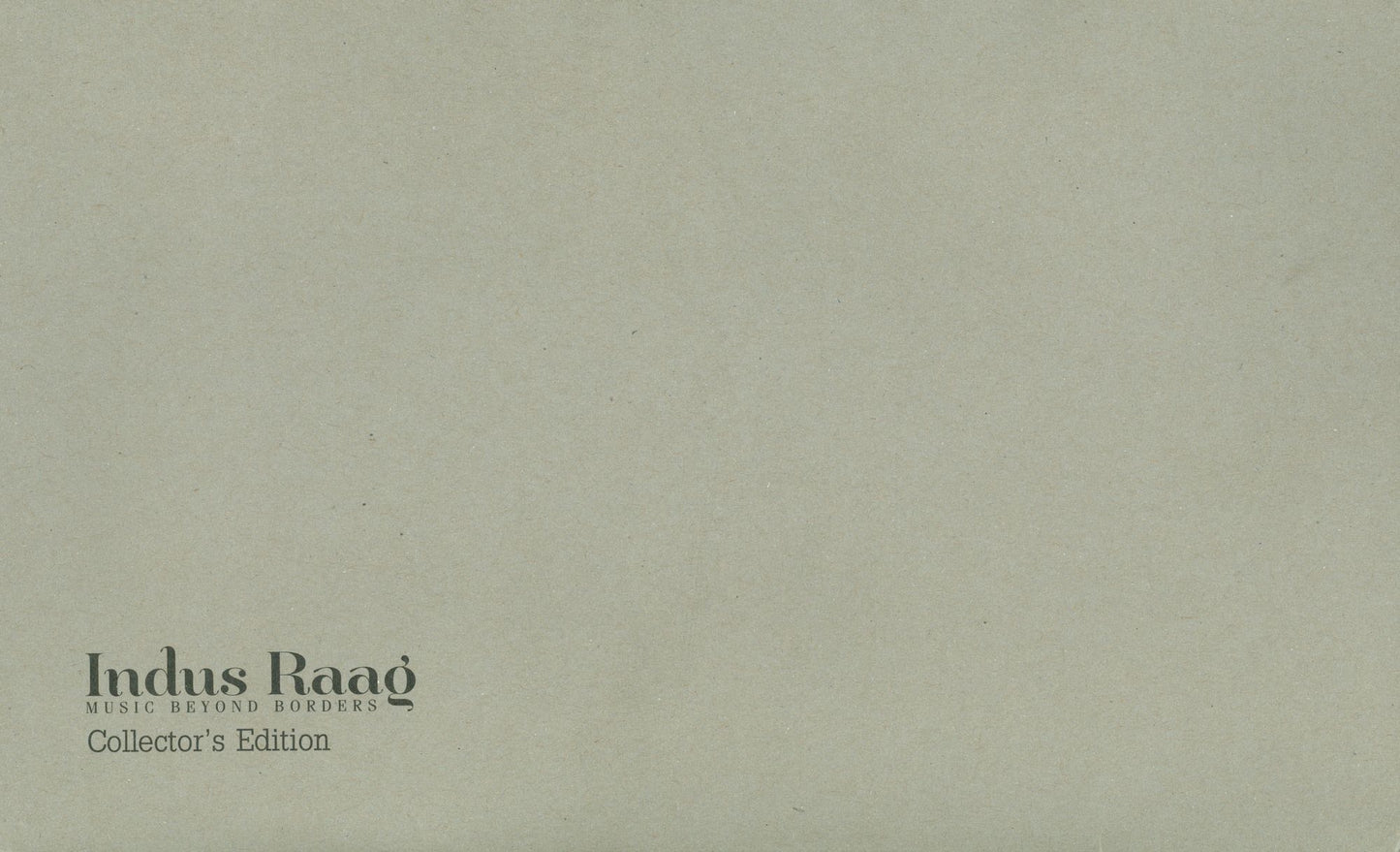 INDUS RAAG - MUSIC BEYOND BORDE